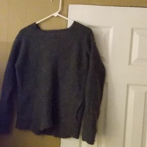 Women's Pre Owned Dark Grey Size Large Sweater.